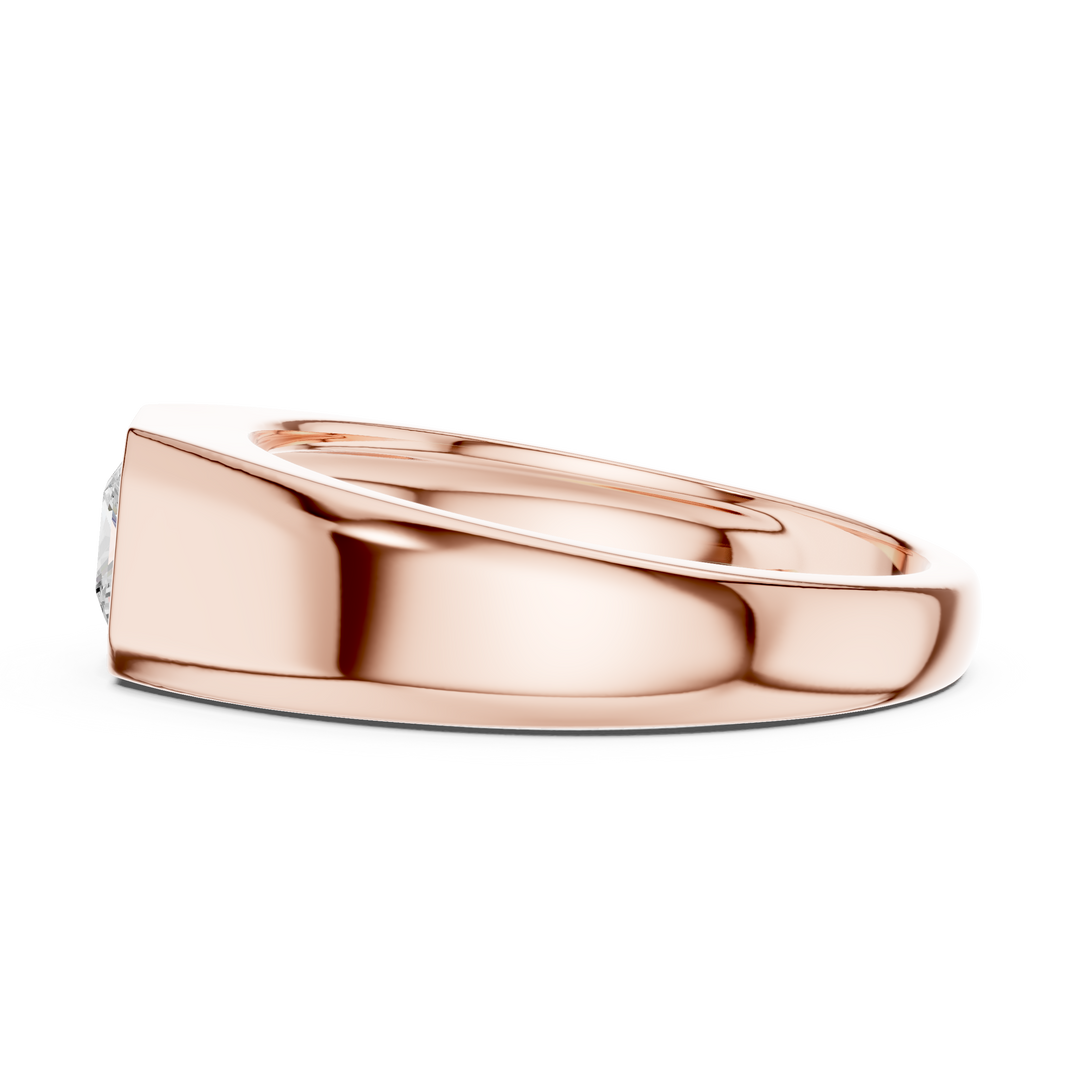 Princess Signet Mens Ring — 0.50ct