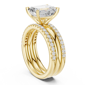 Oberon 2.83ct Emerald Cut Diamond Ring