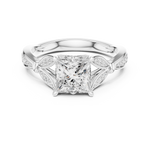 Load image into Gallery viewer, Diamant 1.72ct Princess Cut Diamond Ring
