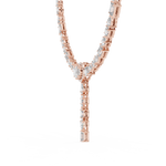 Load image into Gallery viewer, Cascading Multi-Cut Drop Necklace — 14.27ct
