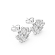 Talia Diamond Solitaire Stud Earrings