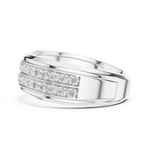 Load image into Gallery viewer, Dual Eternity Mens Ring — 0.57ct
