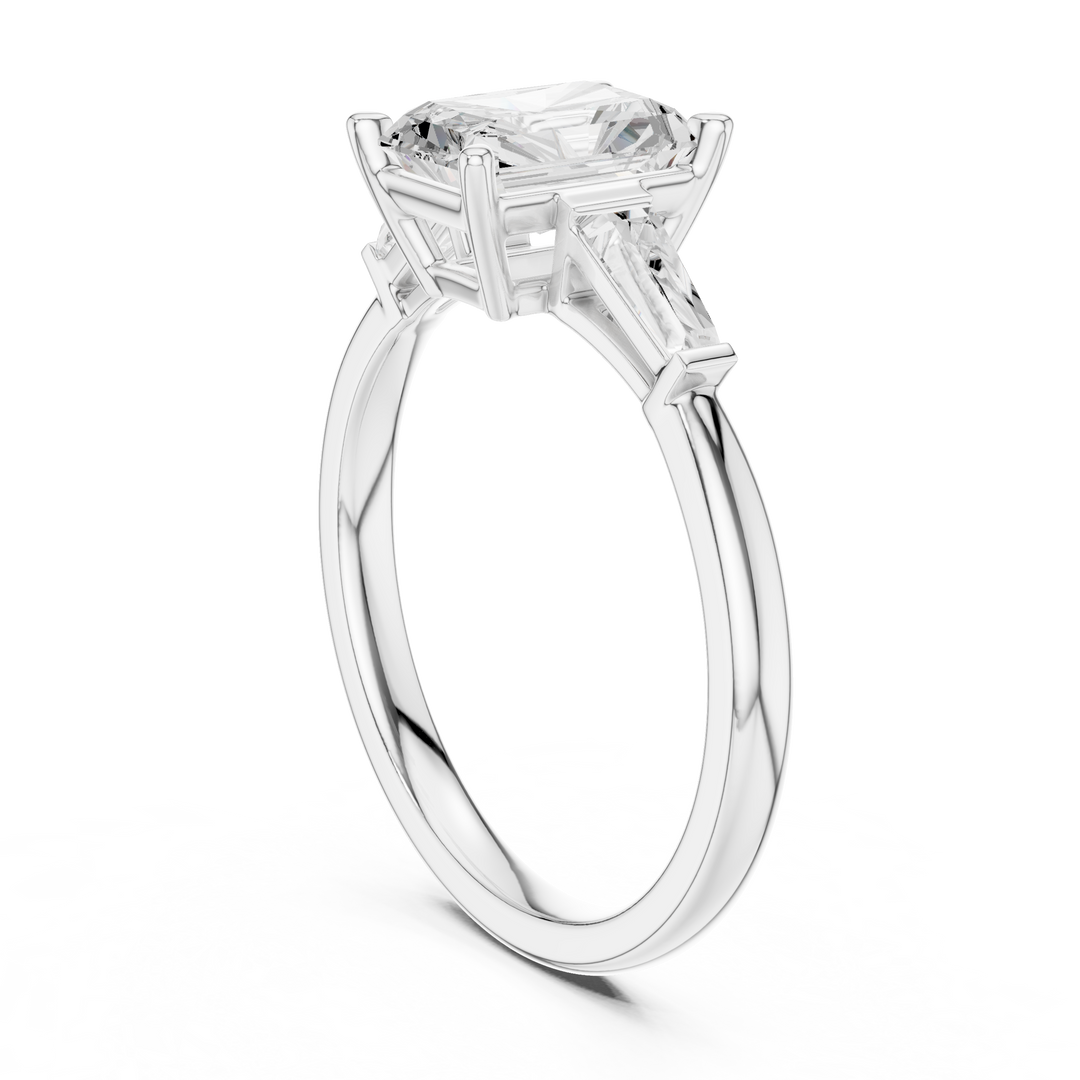 Magnolia 1.56ct Radiant Cut Diamond Ring