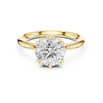 Load image into Gallery viewer, Lumière 2.00ct Round Brilliant Diamond Ring

