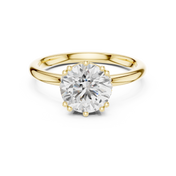 Lumière 2.00ct Round Brilliant Diamond Ring