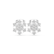 Luna Diamond Solitaire Stud Earrings