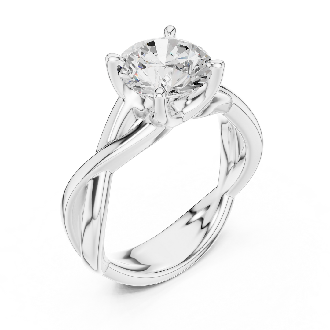 Aurora 2.00ct Round Brilliant Diamond Solitaire Ring