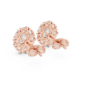 Nina Diamond Solitaire Stud Earrings