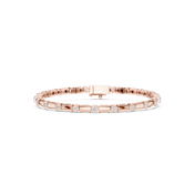 Bezel Chain Men's Bracelet — 0.81ct