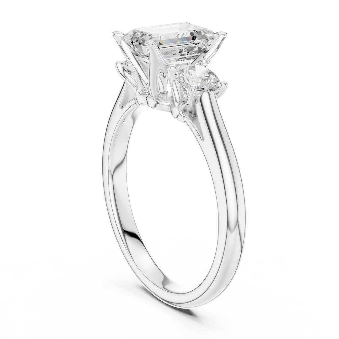 Palazzo 1.50ct Emerald Cut Diamond Ring