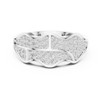 Load image into Gallery viewer, Pyramid Top Mens Ring — 0.43ct
