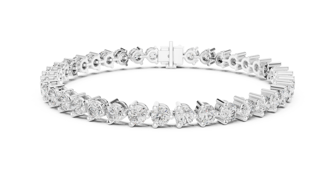 Classic Tennis Bracelet — 7.98ct