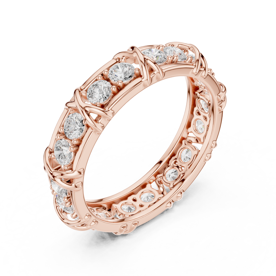 Full Eternity Mens Ring — 1.17ct