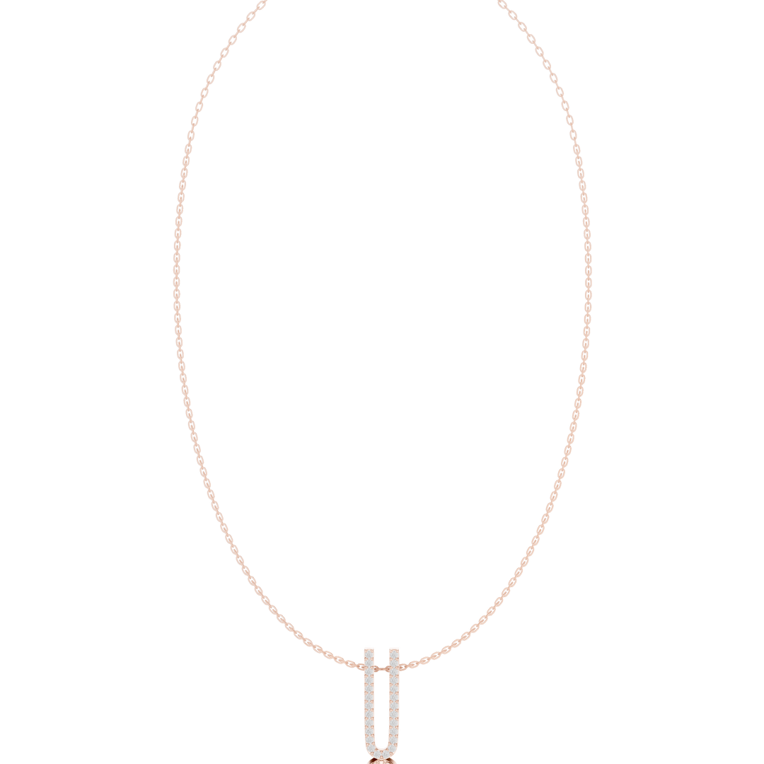 Double-Bar Lariat Necklace — 0.44ct