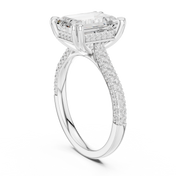 Apex 3.71ct Emerald Cut Diamond Ring