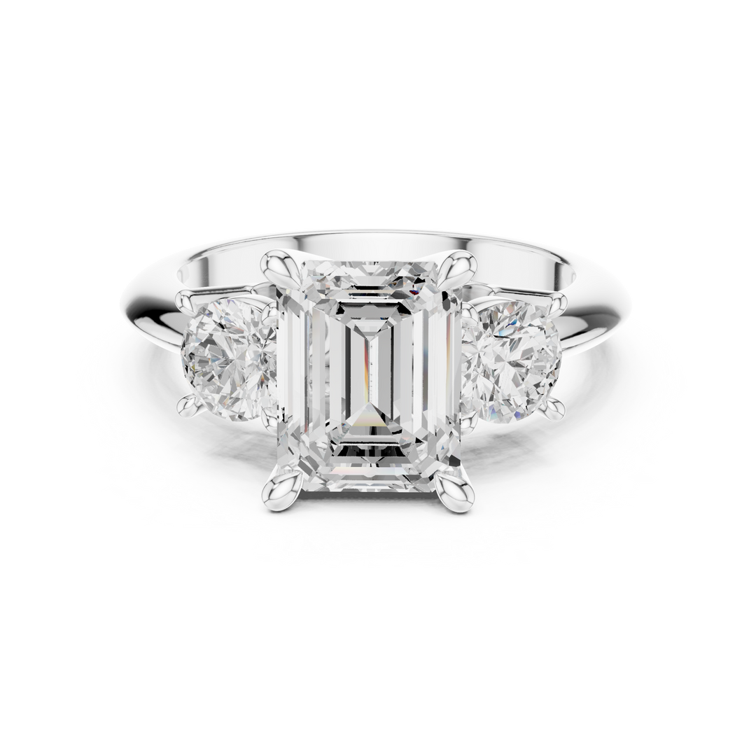 Empress 2.50ct Emerald Cut Diamond Ring