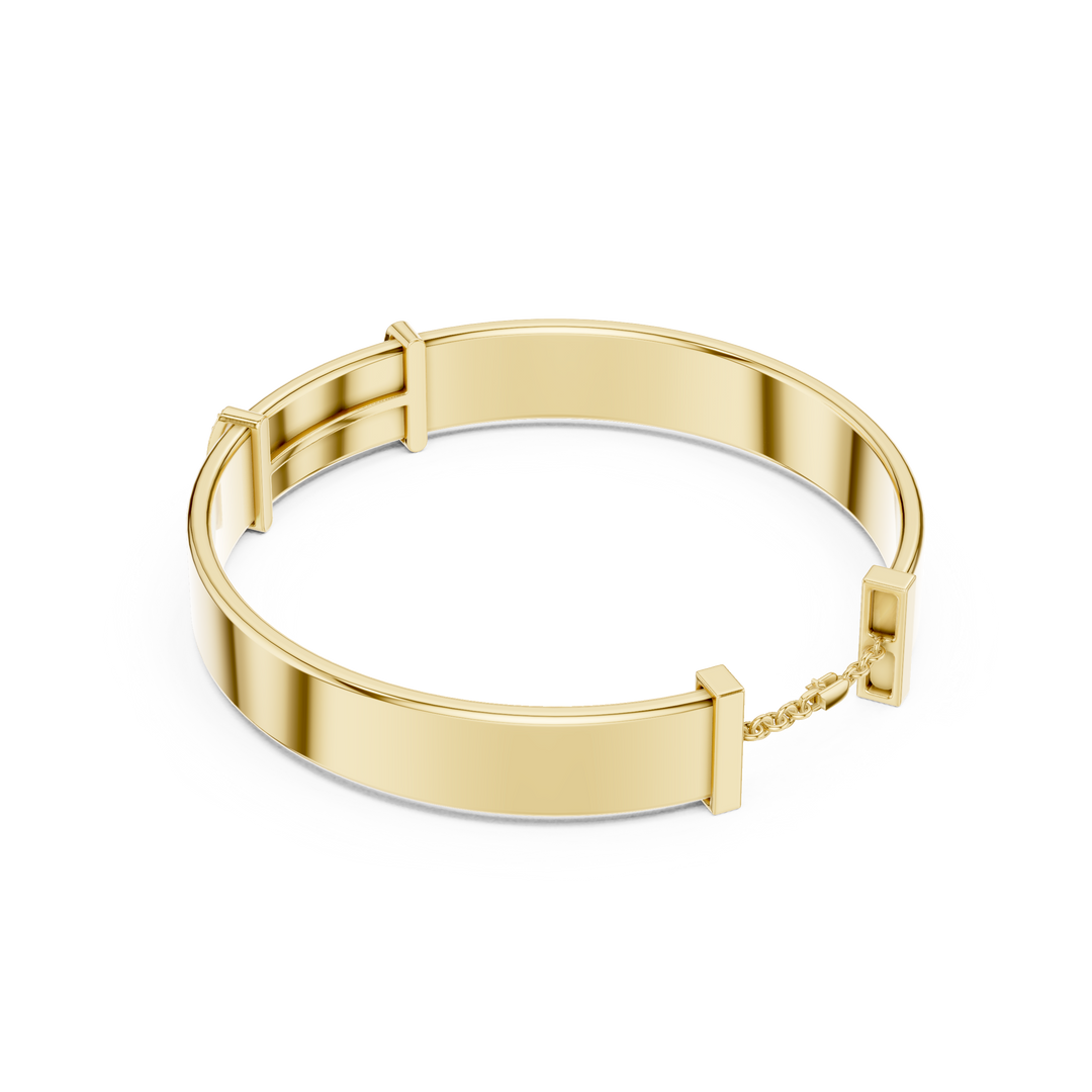 Pavé Cuff Men's Bracelet — 0.21ct