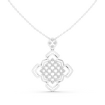 Load image into Gallery viewer, Moroccan Lattice Pendant — 1.02ct
