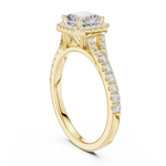 Load image into Gallery viewer, Prism 1.00ct Asscher Cut Diamond Ring

