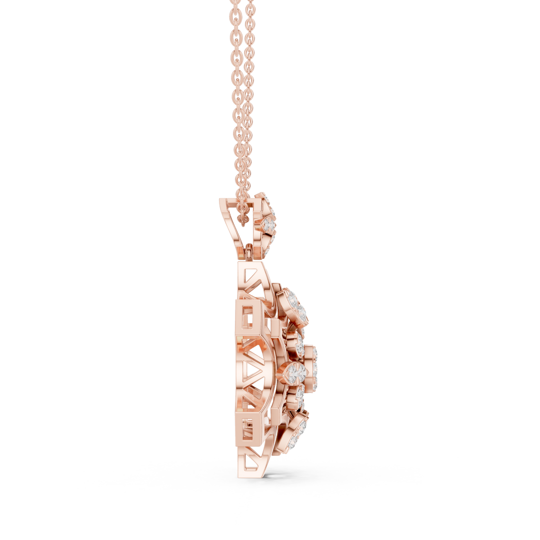 Snowflake Pendant — 0.80ct