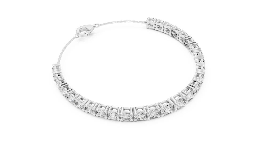 Graduated Station Bracelet — 8.07ct