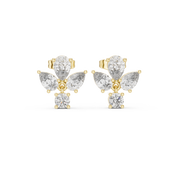 Sona Diamond Solitaire Stud Earrings