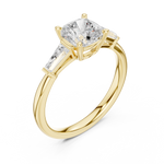 Load image into Gallery viewer, Bijou 1.42ct Cushion Cut Diamond Ring
