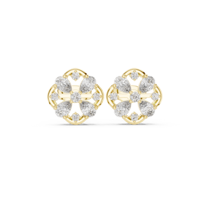 Zoe Diamond Solitaire Stud Earrings
