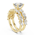 Load image into Gallery viewer, Baroque 1.73ct Cushion Cut Diamond Ring
