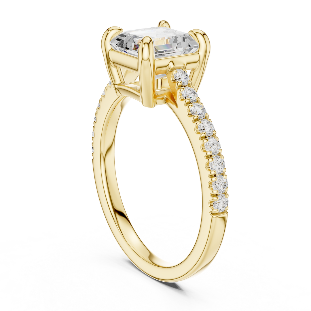 Nova 2.00ct Cushion Cut Diamond Engagement Ring