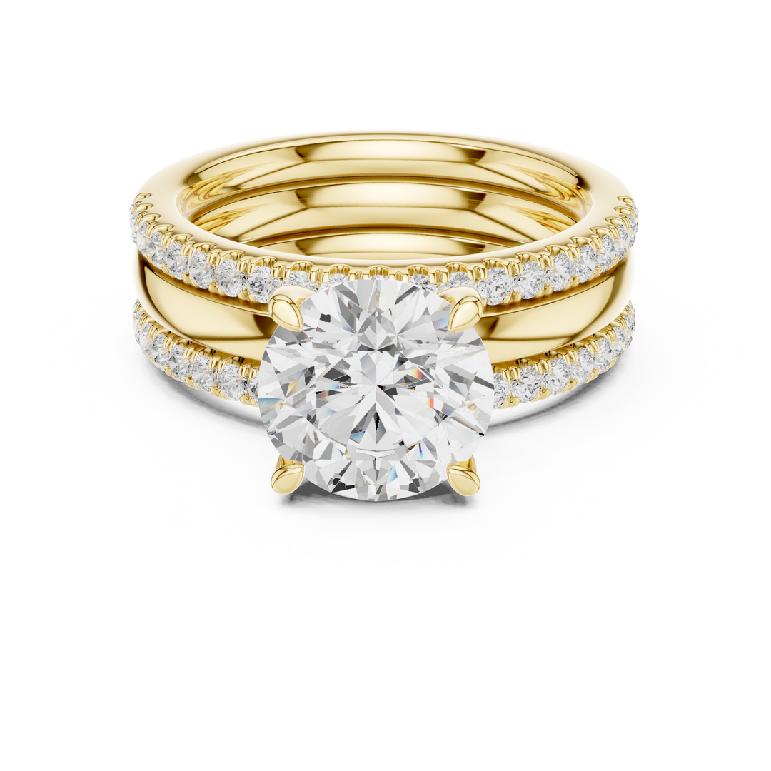 Solstice 2.85ct Round Brilliant Diamond Ring