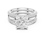 Load image into Gallery viewer, Solstice 2.85ct Round Brilliant Diamond Ring
