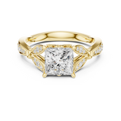Diamant 1.72ct Princess Cut Diamond Ring