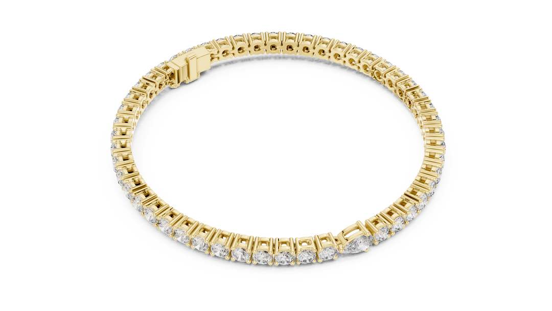 Teardrop Accent Bracelet — 5.75ct