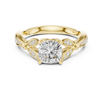 Load image into Gallery viewer, Velvet 1.27ct Cushion Cut Diamond Ring

