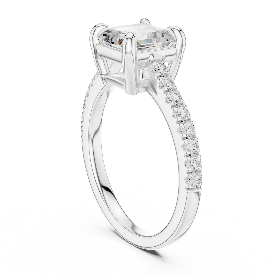 Nova 2.00ct Cushion Cut Diamond Engagement Ring