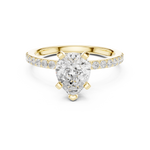Load image into Gallery viewer, Teardrop 2.00ct Pear Shape Diamond Ring
