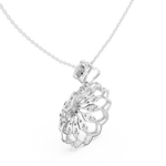 Load image into Gallery viewer, Sunflower Marquise Pendant — 1.76ct
