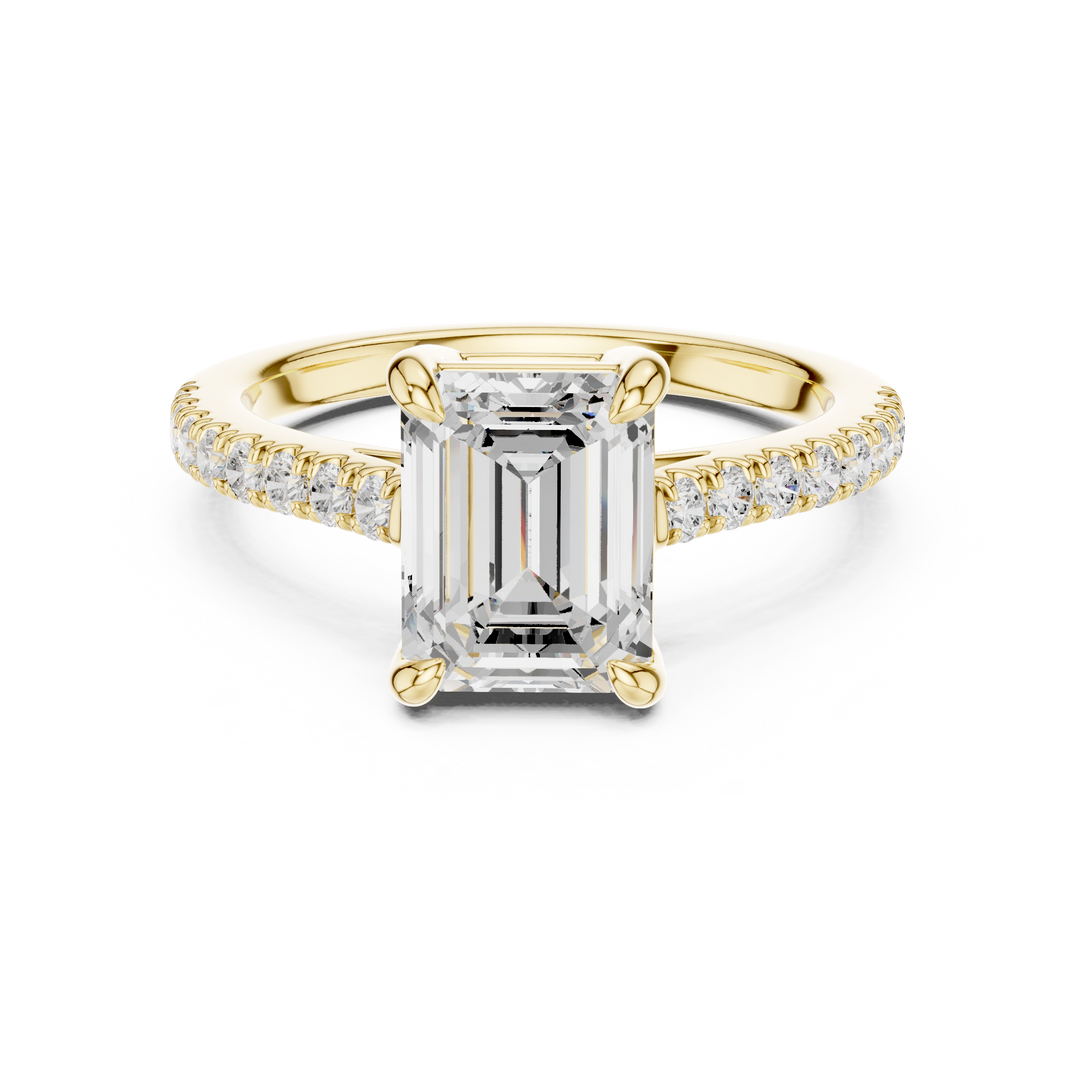 Vivienne 2.00ct Emerald Cut Diamond Ring