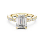 Load image into Gallery viewer, Vivienne 2.00ct Emerald Cut Diamond Ring
