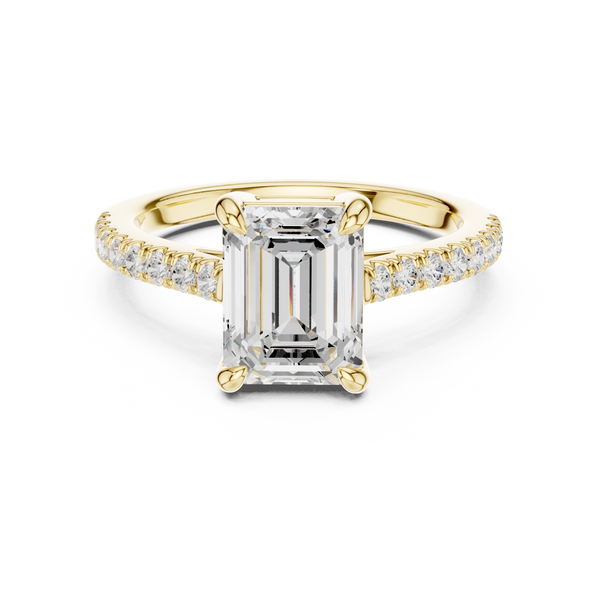 Vivienne 2.00ct Emerald Cut Diamond Ring