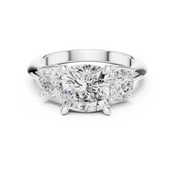 Majestic 2.50ct Cushion Cut Diamond Engagement Ring