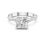 Load image into Gallery viewer, Imperial 2.00ct Princess Cut Three-Stone Diamond Ring
