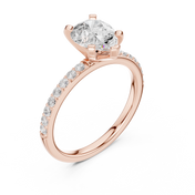 Teardrop 2.00ct Pear Shape Diamond Ring