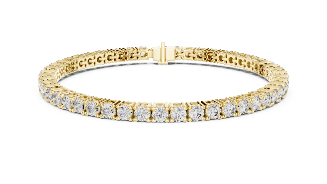 Dense Pavé Tennis Bracelet — 6.37ct