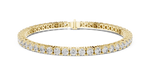 Load image into Gallery viewer, Dense Pavé Tennis Bracelet — 6.37ct
