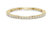 Dense Pavé Tennis Bracelet — 6.37ct