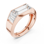 Load image into Gallery viewer, Multi Baguette Mens Ring — 3.42ct

