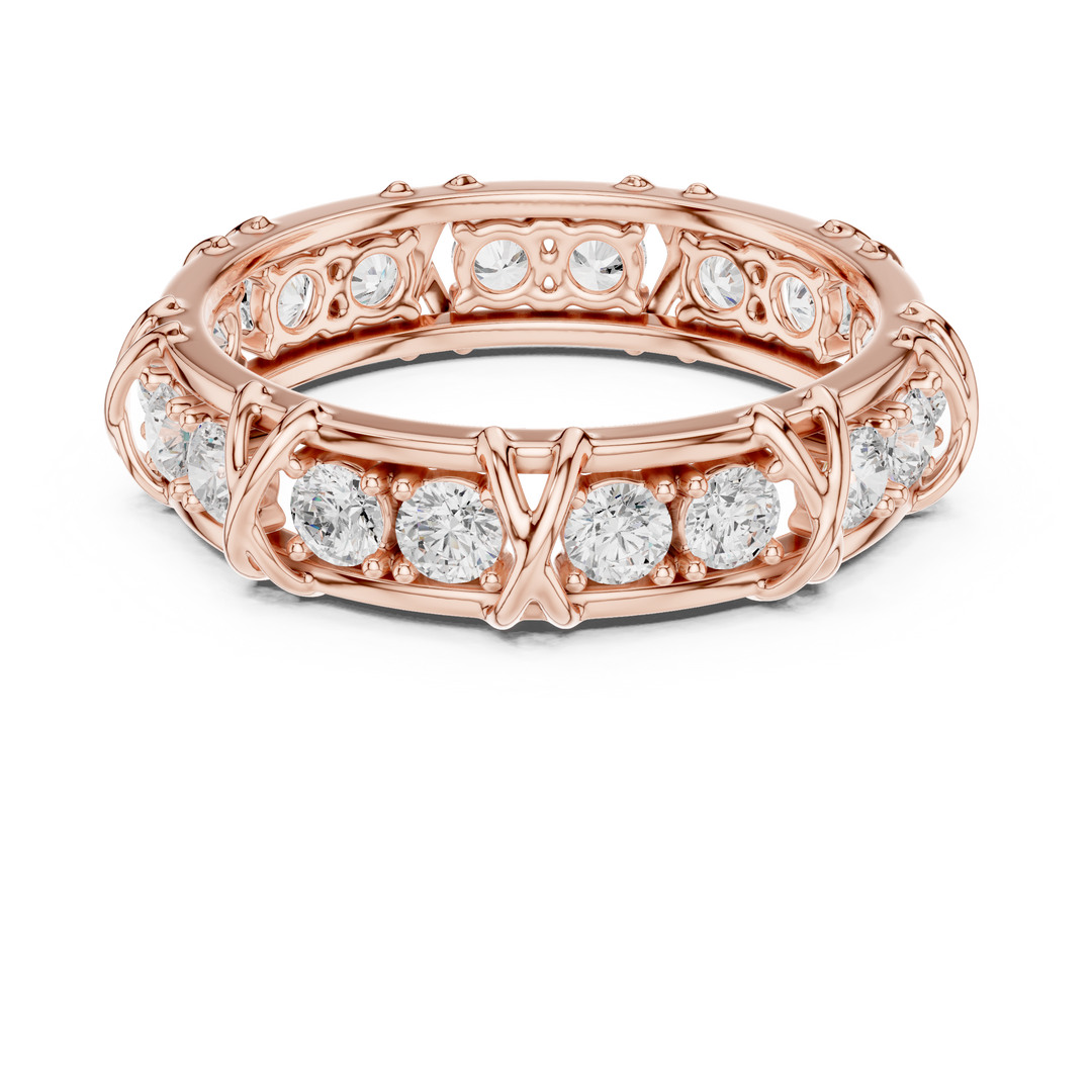 Full Eternity Mens Ring — 1.17ct