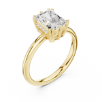 Load image into Gallery viewer, Prisme Radiant Cut Diamond Accent Ring
